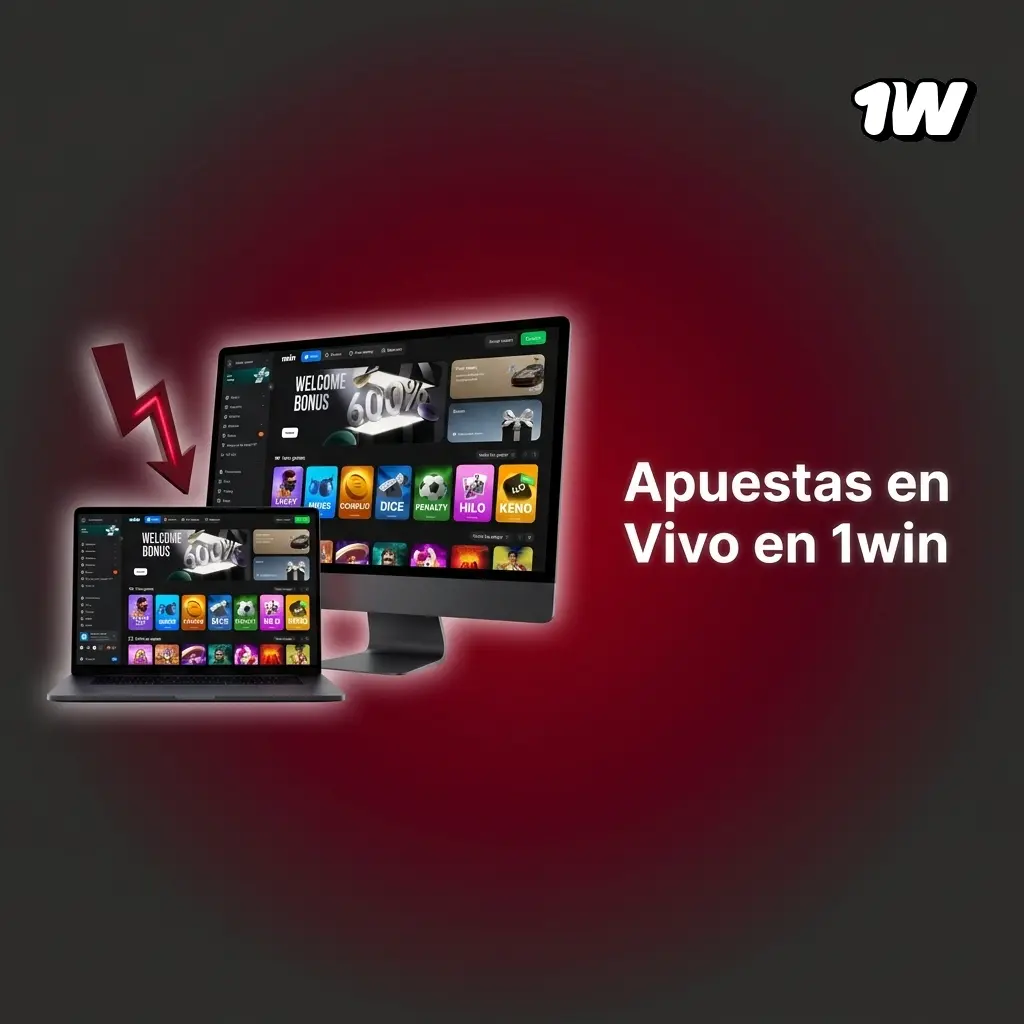 Panel de apuestas en vivo de 1win con estadísticas en tiempo real y mercados de más de 20 deportes