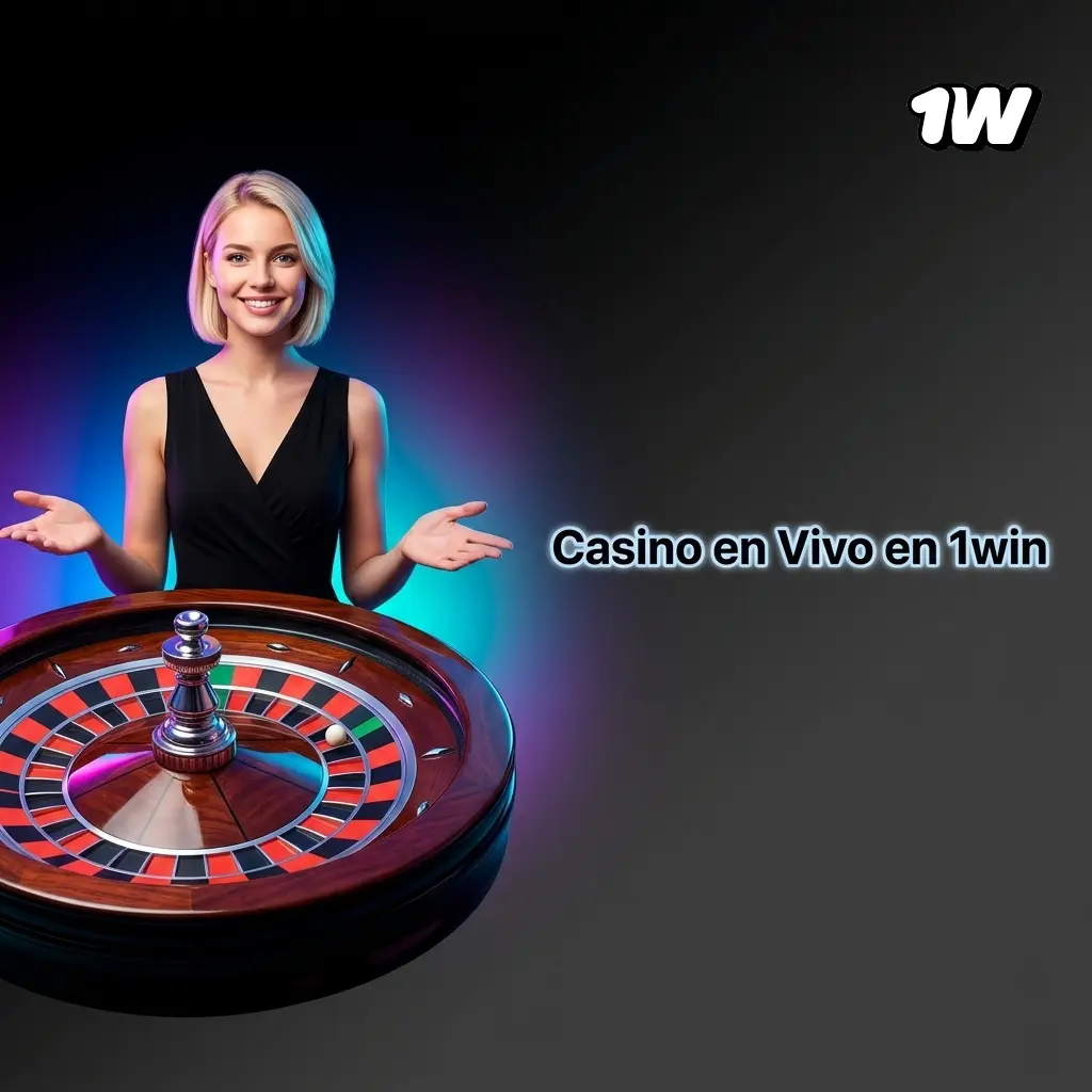 Casino en vivo 1win con crupieres reales en alta definición: blackjack, ruleta, bacará y game shows