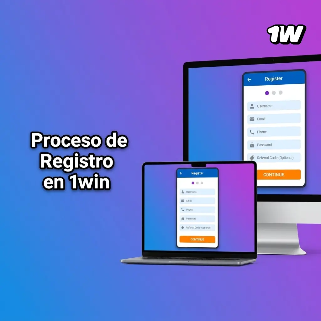 Pasos del proceso de registro en 1win para acceder a bonos, apuestas deportivas y juegos de casino en Chile